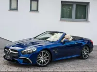 Gebraucht Mercedes SL400 Edition 455 PS (334 kW) 2018 Designo brilliantblau Cabrio