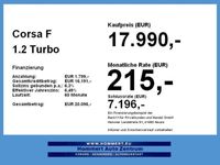 gebraucht Opel Corsa F 1.2 Turbo Elegance *beh.Lenk*Kamera*LED*