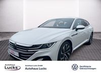 Gebraucht VW Arteon R-line 150 PS (110 kW) 2023 Weiß (oryxweiß perlmutteffekt) Kombi