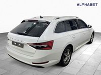 Gebraucht Skoda Superb Style 150 PS (110 kW) 2021 Moonweiß perleffekt Kombi