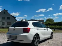 Gebraucht BMW 116 Sport Line 136 PS (100 kW) 2011 Weiß Kleinwagen