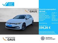 Gebraucht VW Golf VIII Style 190 PS (139 kW) 2023 Weiß Limousine