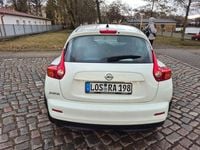 Gebraucht Nissan Juke Acenta 117 PS (86 kW) 2011 Weiß SUV