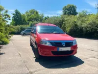 Gebraucht Dacia Logan 2009 Rot Kleinwagen
