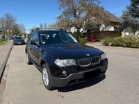 Second-hand BMW X3 Efficient Dynamics 150 CP (110 kW) 2007 Negru SUV