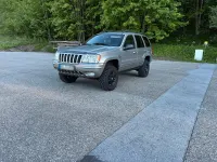 Gebraucht Jeep Grand Cherokee 223 PS (164 kW) 2001 Silber SUV