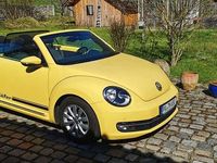 Gebraucht VW Beetle Cabriolet Design 140 PS (102 kW) 2013 Gelb Cabrio
