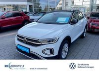 Gebraucht VW T-Roc Style 150 PS (110 kW) 2022 Weiss SUV