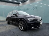 Gebraucht VW Tiguan Highline 150 PS (110 kW) 2020 Schwarz SUV