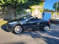 Gebraucht Peugeot 207 CC Premium 120 PS (88 kW) 2009 Schwarz Cabrio