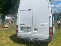 Gebraucht Ford Tourneo 110 PS (80 kW) 2008 Weiß Van / Kleinbus