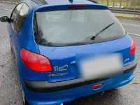 Gebraucht Peugeot 206 60 PS (44 kW) 2001 Blau Kleinwagen