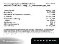 Gebraucht BMW X1 M Sport 218 PS (160 kW) 2022 Black sapphire (schwarz) SUV