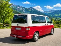 Second-hand VW T5 174 CP (127 kW) 2007 Roșu Van