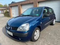 Gebraucht Renault Clio II 58 PS (42 kW) 2005 Blau Kleinwagen