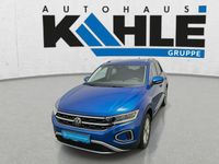 Gebraucht VW T-Roc 110 PS (80 kW) 2023 Blau SUV