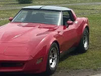 Gebraucht Corvette C3 190 PS (139 kW) 1981 Rot Coupé