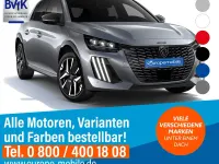 Neu Peugeot 208 Allure 101 PS (74 kW) 2026 Metallicoder uni Kleinwagen