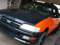 Gebraucht Ford Escort Cabriolet 130 PS (95 kW) 1992 Schwarz Cabrio