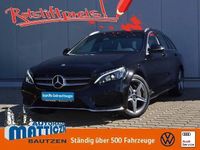 Gebraucht Mercedes C180 Sport 156 PS (114 kW) 2017 Schwarz (obsidianschwarz metallic) Limousine