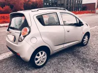 Gebraucht Chevrolet Spark LS 82 PS (60 kW) 2011 Grau Kleinwagen