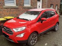 Gebraucht Ford Ecosport Titanium 125 PS (91 kW) 2019 Rot SUV