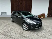 Gebraucht Ford Fiesta Titanium 82 PS (60 kW) 2010 Schwarz Limousine