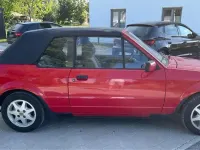 Gebraucht Ford Escort Cabriolet 105 PS (77 kW) 1985 Rot Cabrio