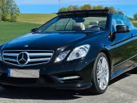 Gebraucht Mercedes E300 AMG line 252 PS (185 kW) 2013 Schwarz Cabrio