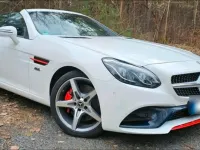 Gebraucht Mercedes SLC300 AMG line 244 PS (179 kW) 2019 Weiß Cabrio