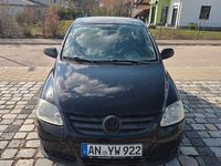 Gebraucht VW Fox 54 PS (39 kW) 2008 Schwarz Kleinwagen