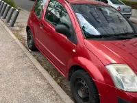 Gebraucht Citroën C2 74 PS (54 kW) 2008 Rot Kleinwagen