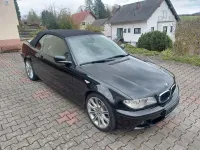 Gebraucht BMW 318 Cabriolet Exclusive 150 PS (110 kW) 2006 Schwarz Cabrio