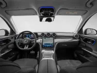 Gebraucht Mercedes C220 AMG line 200 PS (147 kW) 2021 Schwarz Limousine
