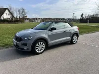 Gebraucht VW T-Roc Cabriolet R-line 150 PS (110 kW) 2021 Grau Cabrio