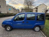 Gebraucht Fiat Doblò 65 PS (47 kW) 2003 Blau Van / Kleinbus