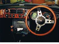 Second-hand MG B 95 CP (69 kW) 1972 Alb Cabrio