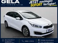 Gebraucht Kia Ceed Sportswagon DREAM-TEAM Edition 101 PS (74 kW) 2018 Weiß Kombi