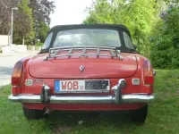 Käytetty MG B 95 HP (69 kW) 1971 Punainen Avoauto