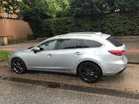 Gebraucht Mazda 6 Sports-Line 175 PS (128 kW) 2016 Silber metallic Kombi
