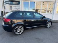 Gebraucht Audi A3 S-Line 160 PS (117 kW) 2009 Schwarz Kleinwagen