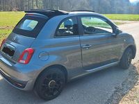 Second-hand Fiat 500C Lounge 69 CP (50 kW) 2017 Gri Cabrio