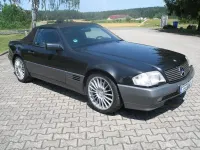 Gebraucht Mercedes SL500 320 PS (235 kW) 1993 Schwarz Cabrio