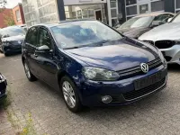 Gebraucht VW Golf VI Style 105 PS (77 kW) 2011 Blau Kleinwagen