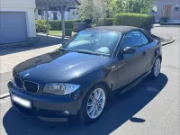 Gebraucht BMW 118 Cabriolet M Sport 143 PS (105 kW) 2009 Schwarz Cabrio