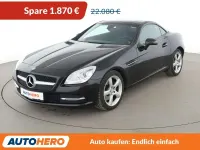 Gebraucht Mercedes SLK200 184 PS (135 kW) 2015 Schwarz Cabrio