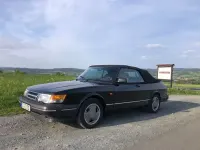 Occasion Saab 900 Cabriolet 140 ch (102 kW) 1992 Noir Cabriolet