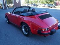 Gebraucht Porsche 911 Carrera Cabriolet 218 PS (160 kW) 1987 Rot Cabrio