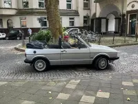 Gebraucht VW Golf Cabriolet 1984 Silber Cabrio