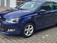 Gebraucht VW Polo Comfortline 69 PS (50 kW) 2010 Blau Kleinwagen